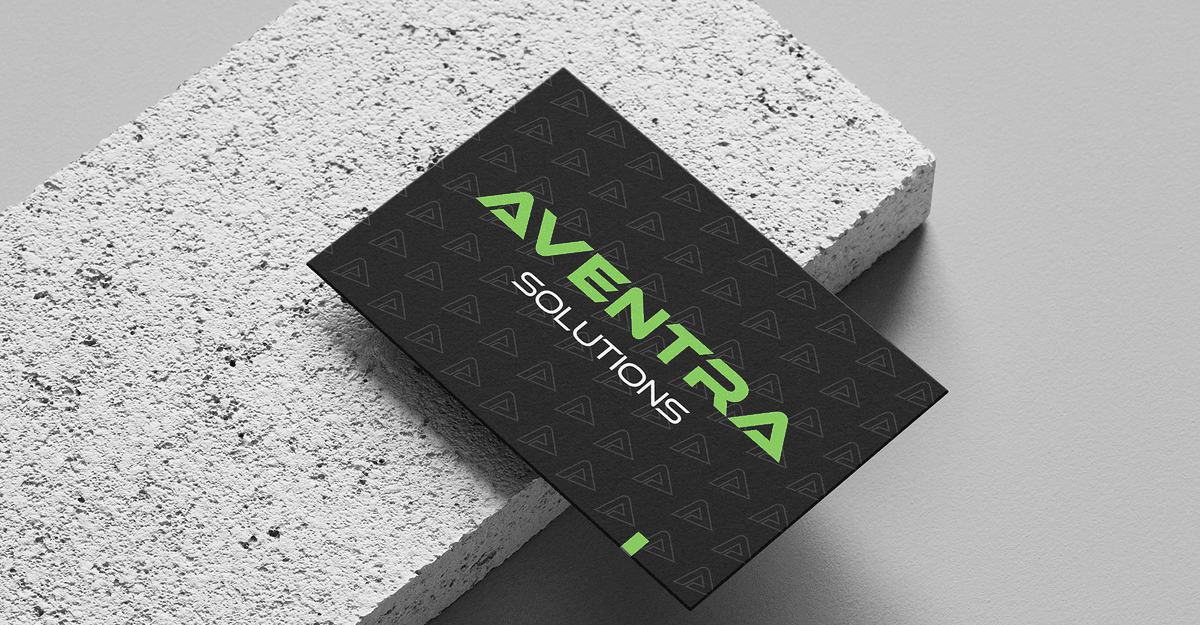 Aventra Business Card Design