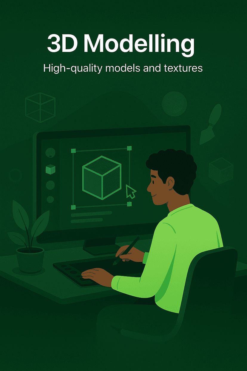 3D Service Icon