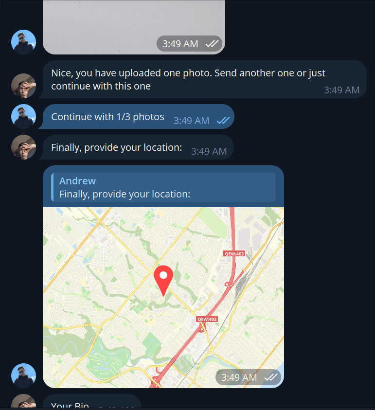 Community Telegram Bot