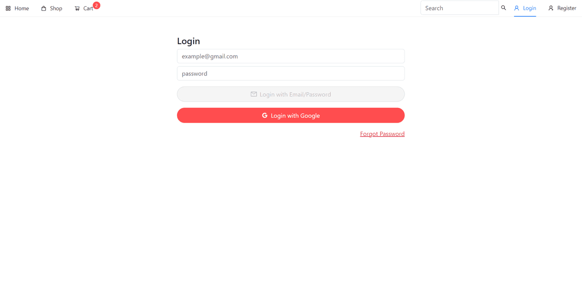 Login Interface