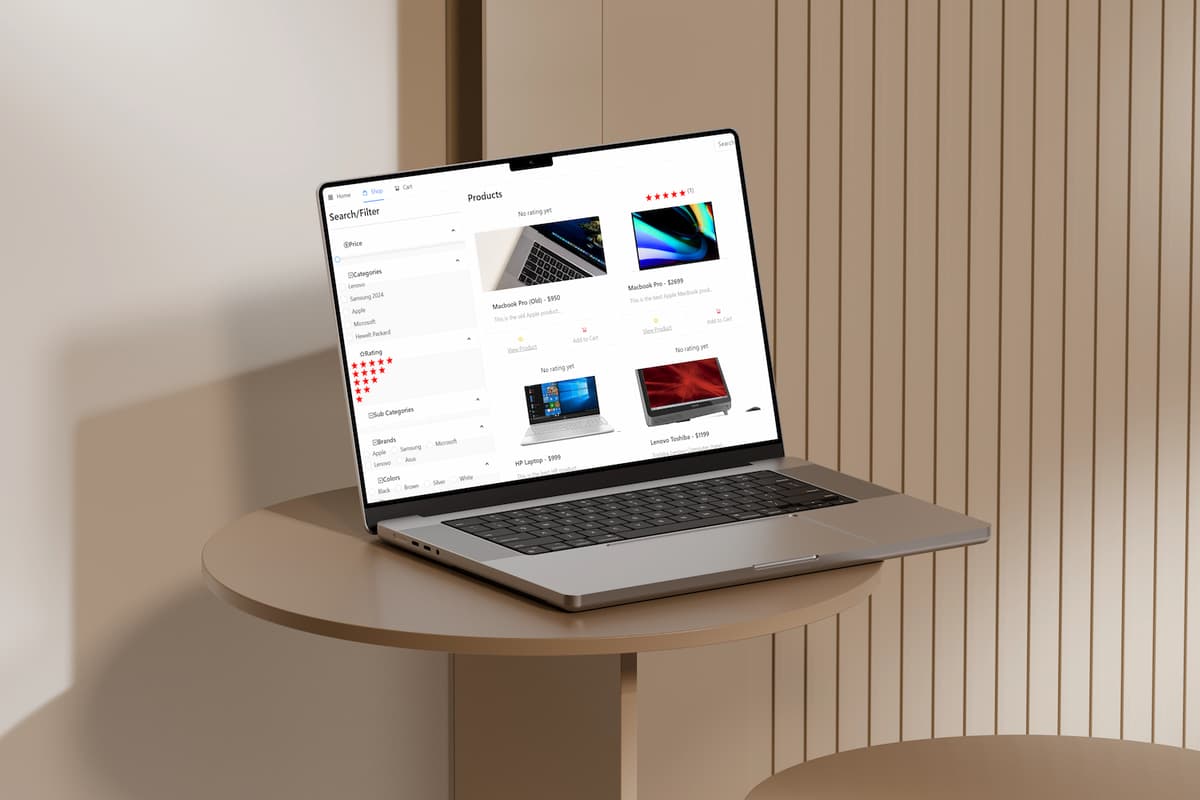 E-Commerce Web Store