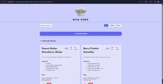 Gym Chef