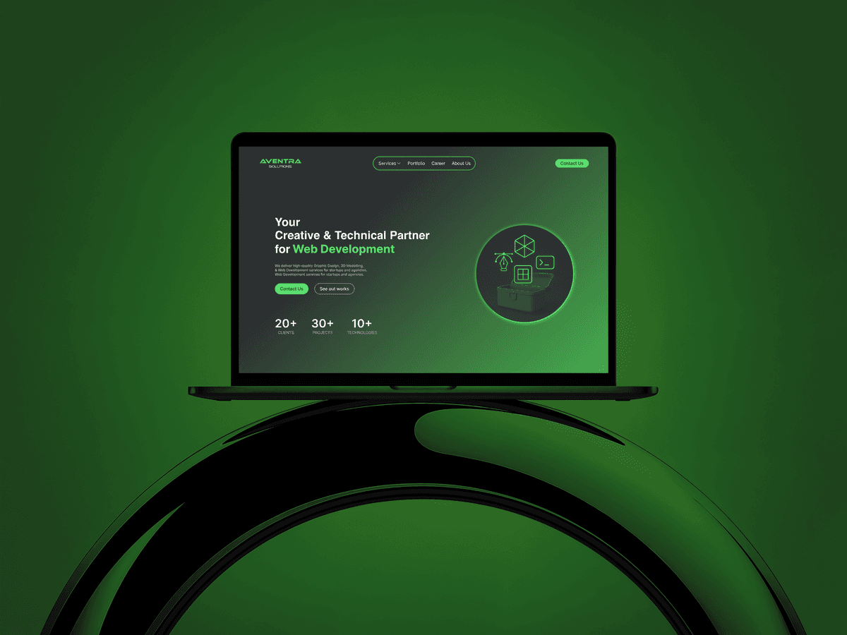 Aventra Solutions Website